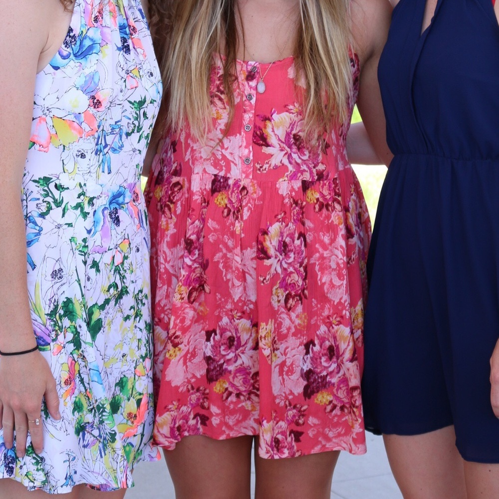 pink sundress